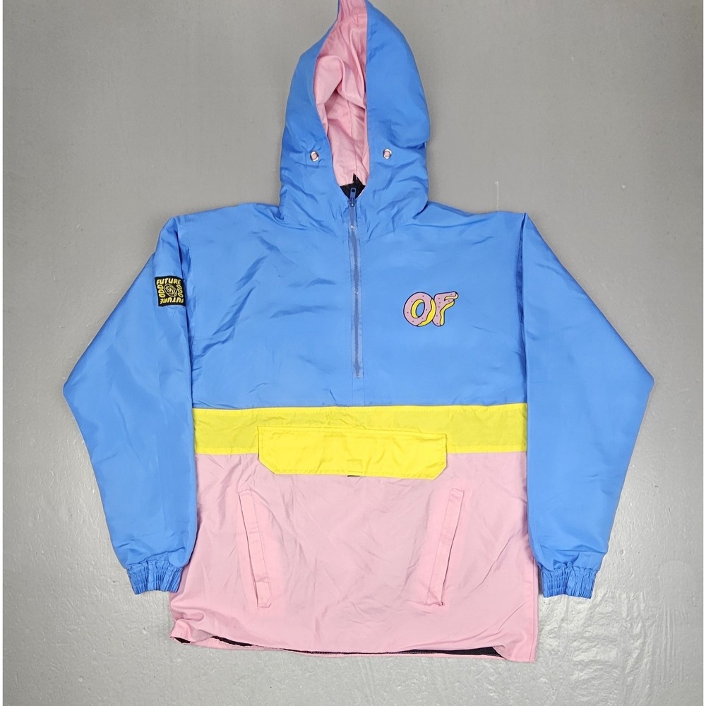 Odd‎ Future Jacket Mens Large Windbreaker Anorak Colorblock  Tyler The Creator